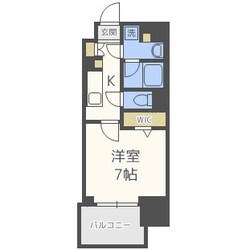 アーバネックス心斎橋Ⅱの物件間取画像